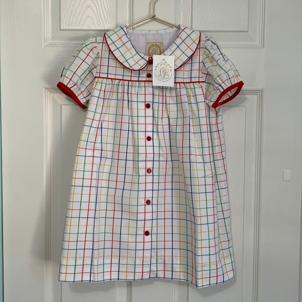 The Beaufort Bonnet Tabitha’s Teacher’s Pet Windowpane Dress - Picture 2 of 7